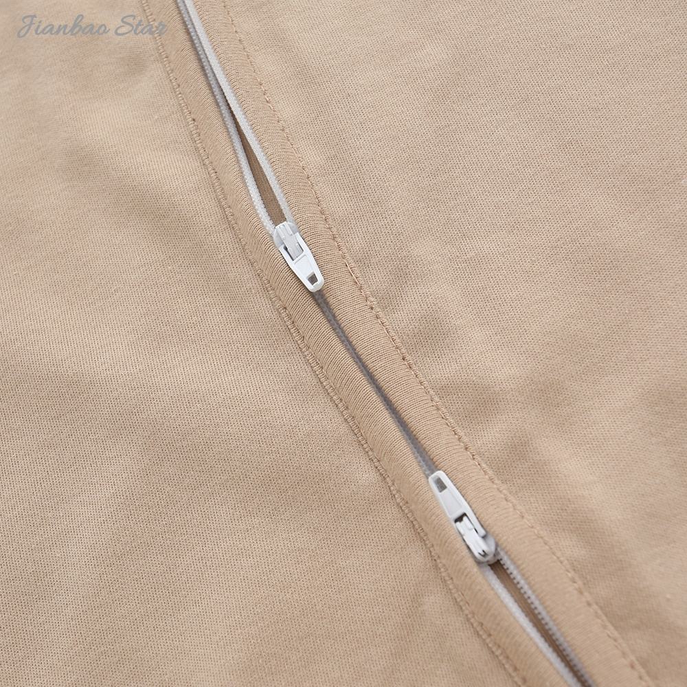 New Arrivals Custom Color Comfortable Cotton Summer Breathable Unisex Two-way Zipper Newborn Baby Rompers Clothes