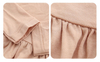 Wholesale Kids Dress Casual Party Clothing Lovely Baby Dress Autumn Long Sleeve Solid Color Fashion Baby Girl Skirt