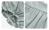 Factory New Arrivals Ruffle 100% Cotton Comfortable Custom Color Buttons Short Sleeves Summer Style Unisex Baby Romper