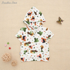 Baby & Kids Hoodie Tops Bamboo Super Soft Knitted Summer Short Sleeve Printed Design Baby Shirt