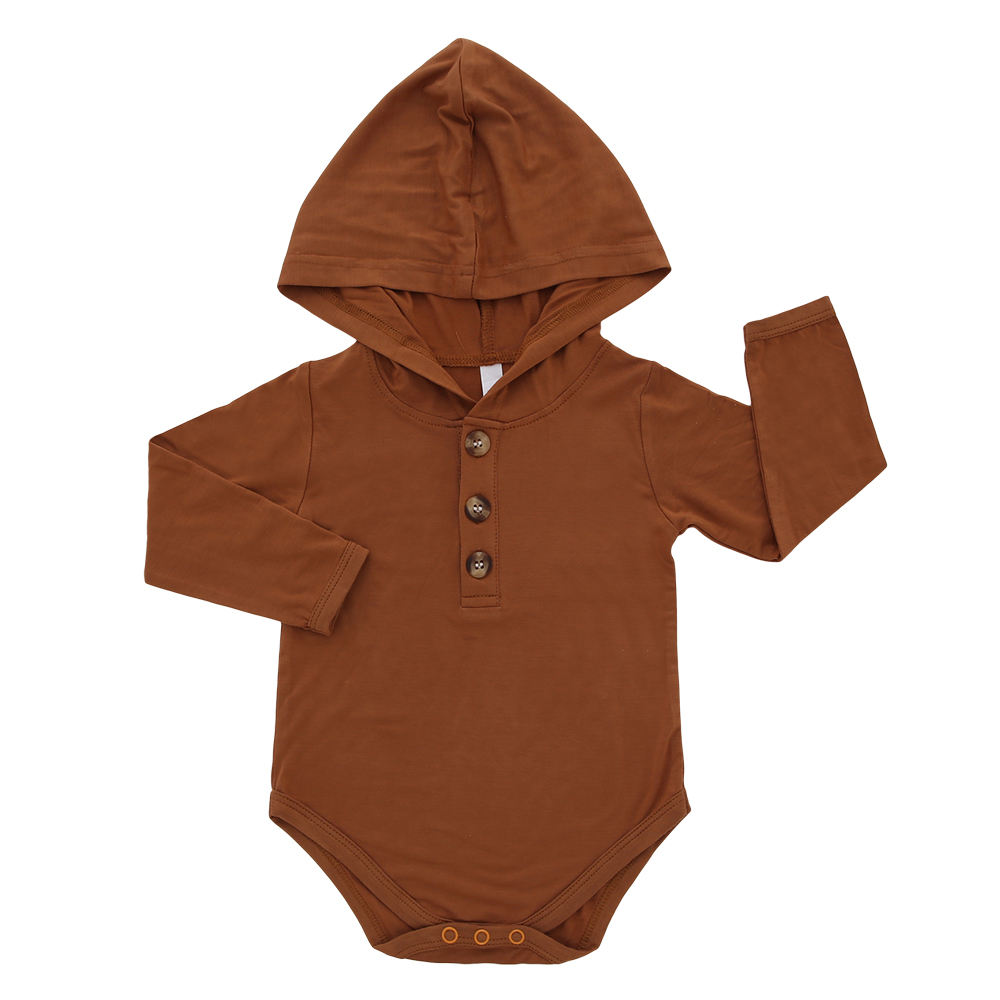 New Arrival Autumn Winter Newborn Infant Baby Rompers With Hooded Toddler Kids Long Sleeves Jumpsuit Clothing