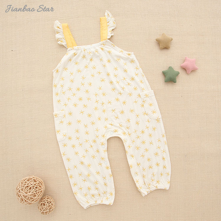 New Style Shoulder Strap Baby Suspender Soft Comfortable Bamboo Spandex Fabric Customize Color Pattern Baby Clothing