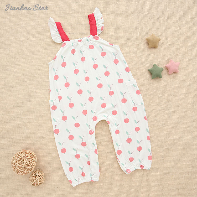 New Style Shoulder Strap Baby Suspender Soft Comfortable Bamboo Spandex Fabric Customize Color Pattern Baby Clothing