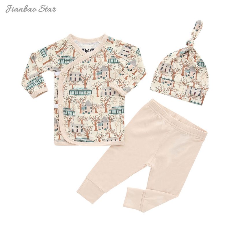 Top Sale New Design High Quality Beautiful Pattern Soft Comfortable Unisex Long Sleeved Suit Baby Rompers