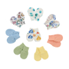 Bamboo Fabric Printed & Solid Color Style Super Soft Baby Mitts Set Newborn Baby Mittens