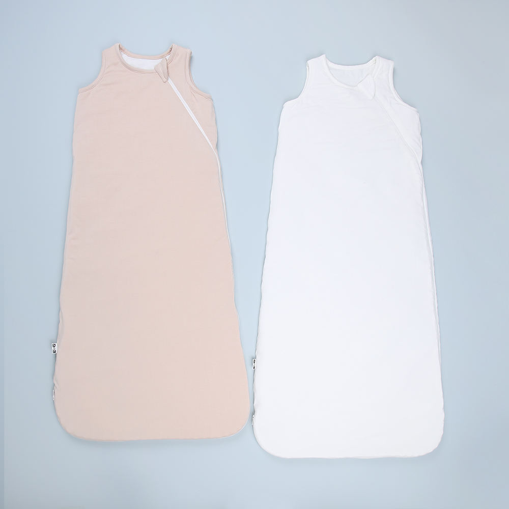 OEM Custom 100%cotton Bamboo Wearable Blanket Zipper Warm Soft Unisex Baby Sleeping Bag