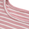 Hot Sale High Quality Comfortable Wholesale 100% Cotton New Design Strip-type Summer Sleeveless Suit Set Unisex Baby Clothes