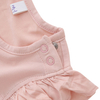 New Arrivals High Quality Hot Sale Customs Solid Color Ruffled Buttons Sleeveless Lovely Baby Girls Dresses