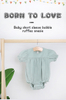 Fashionable Wholesale Infant Baby Girl Clothes Summer Bamboo Cotton Ruffle Sleeve Romper Solid Color Dress Bodysuit Clothes