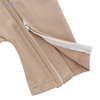 New Arrivals Custom Color Comfortable Cotton Summer Breathable Unisex Two-way Zipper Newborn Baby Rompers Clothes