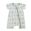 100% Cotton Fabric High Material Baby Summer Soft Jumpsuit Newborn Short Sleeve Zipper Design Baby Romper