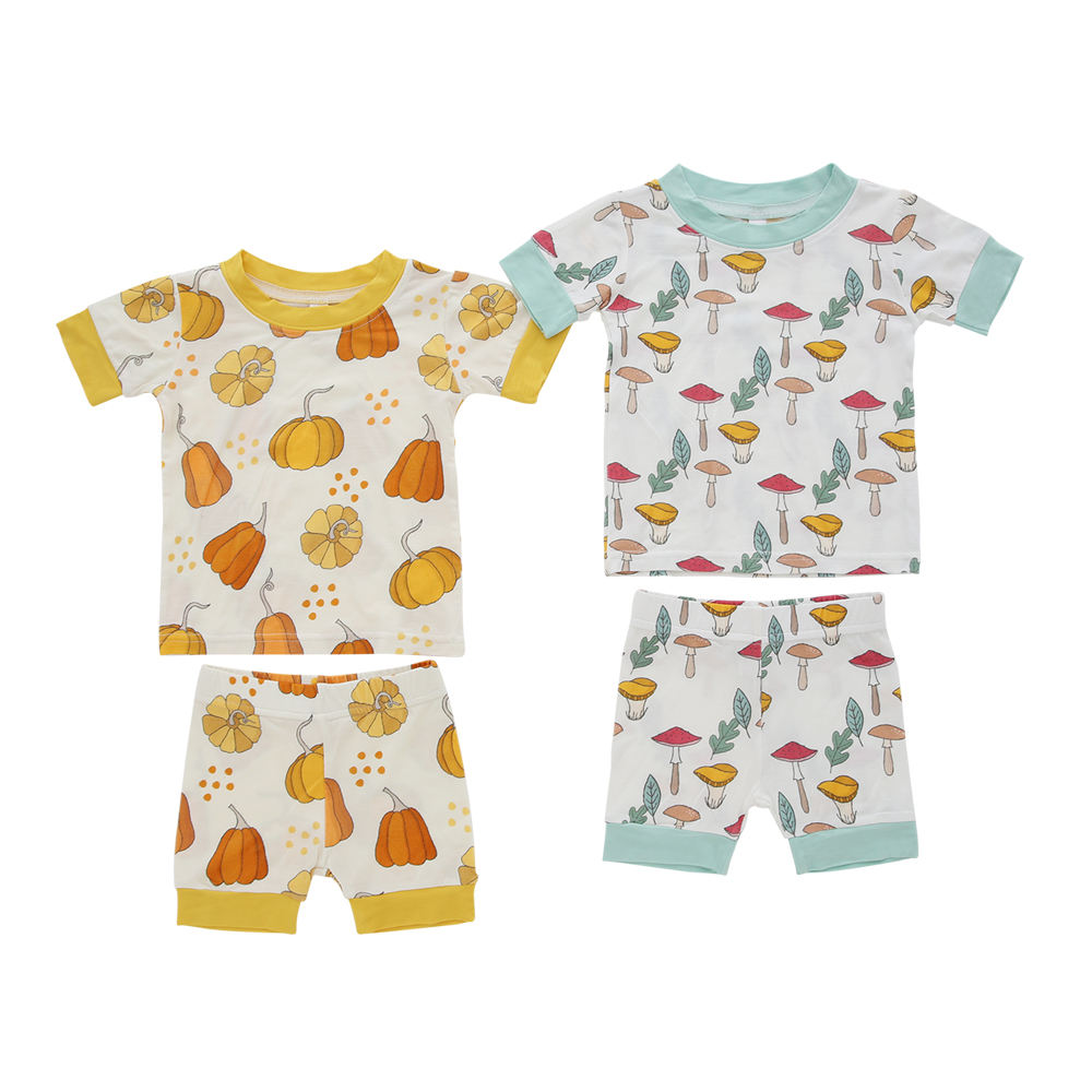 short sleeve pajama set