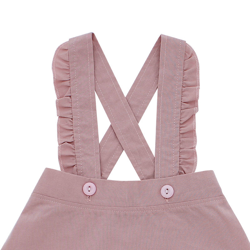 Hot Sale Baby Clothing Sets Short Sleeve Jacket Suspenders Dresses Boys And Girls Baby Jumpsuit Romper Set