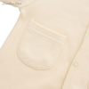 New Design 100% Cotton Custom Solid Color Long Sleeved Pocked Pajamas Buttons New Born Baby Romper Baby Clothing