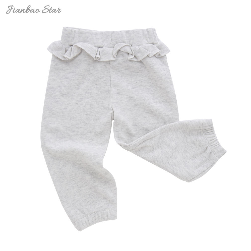 Baby Girls Toddler & Kids Winter Style Long Sleeve Tops And Pants With Ruffle Clothing Set Outfit Clothes Set