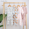 New Wholesale Baby Pajamas Set Long Sleeve Sleeping Wear Bamboo Viscose Spandex Cotton Unisex Autumn Winter Two Piece Clothing