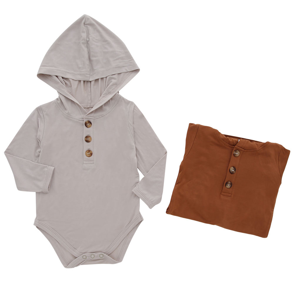 New Arrival Autumn Winter Newborn Infant Baby Rompers With Hooded Toddler Kids Long Sleeves Jumpsuit Clothing