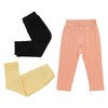 Super Soft Autumn Winter Custom Plain Color Boys And Girls Toddler Kids Long Pants Baby Trousers
