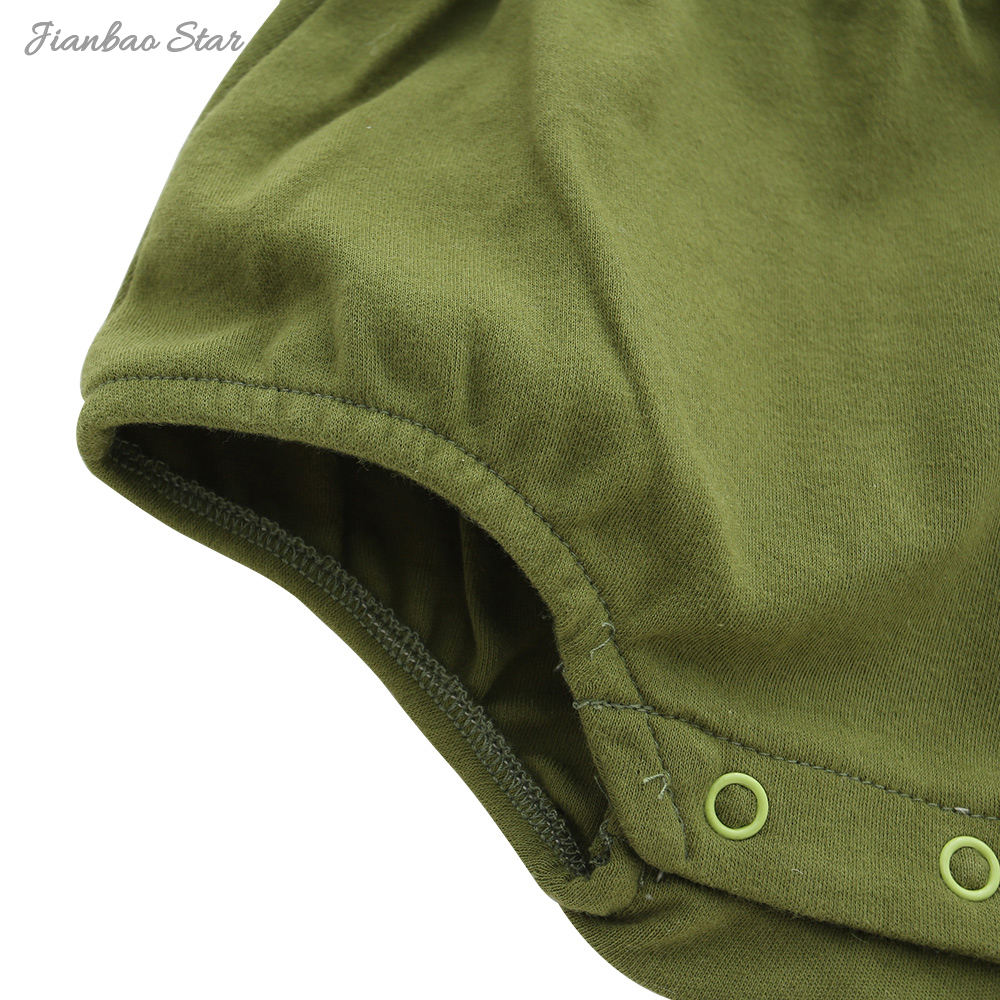New Arrivals Wholesale High Quality Comfortable buttons long sleeve baby clothing set baby romper