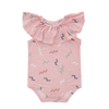 Top Quality 100% Cotton Knitted Custom Pattern Comfortable Newborn Baby Buttons Sleeveless Baby Clothes Romper