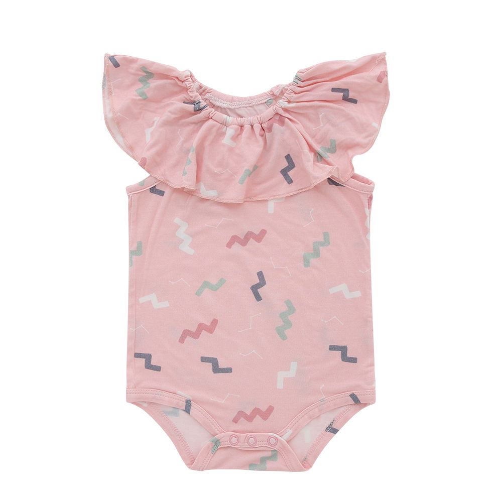 Top Quality 100% Cotton Knitted Custom Pattern Comfortable Newborn Baby Buttons Sleeveless Baby Clothes Romper