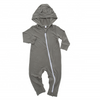 Infants Body Suit Zipper Jumpsuits Bamboo Spandex Cotton Long Sleeve Lovely Baby Rompers in Solid Colors