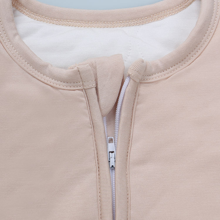 Top Sale New Arrivals High Quality 100% Cotton Comfortable Winter Best Selling Customize Pure Color Zipper Baby Sleeping Bag