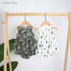 New Release Baby Peplum Sleeveless Top with Bloomers 100% Cotton Fabric Breathable Baby Clothing Set with OEM Service