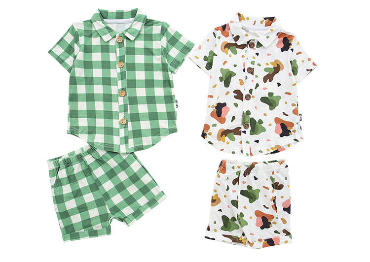short sleeve pajama set