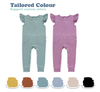 Baby Clothes Summer Style Jumpsuit Sleeveless & Long Pants With Snap Button Romper High Quality 95% Bamboo Fiber 5% Spandex