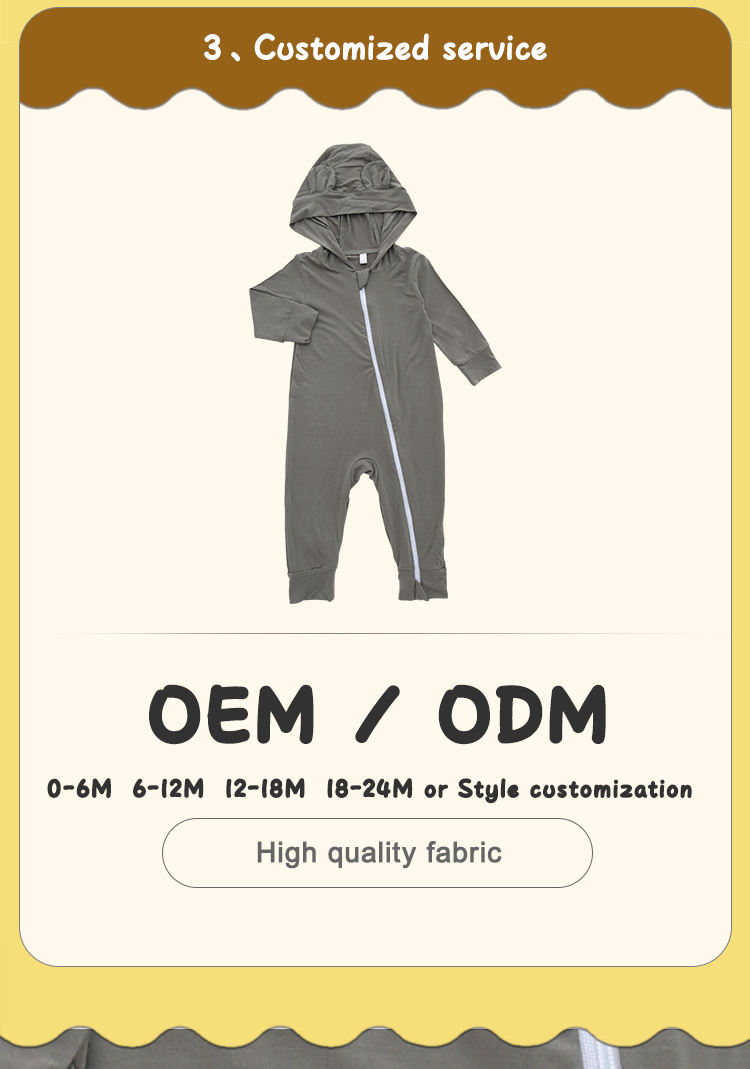 Autumn Winter Newborn Baby & Infant Baby Rompers Solid Color Zipper Style Unisex Boy's And Girl's Baby Suit Romper Set