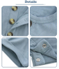 New Arrivals Wholesale High Quality Bamboo Snap Botton One-Piece Pajama Baby Boy And Girl's Rompers