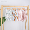 Support Customization Ins Baby Girls Suspenders Style Bamboo Cotton Sleeveless Best Summer Romper From Factory