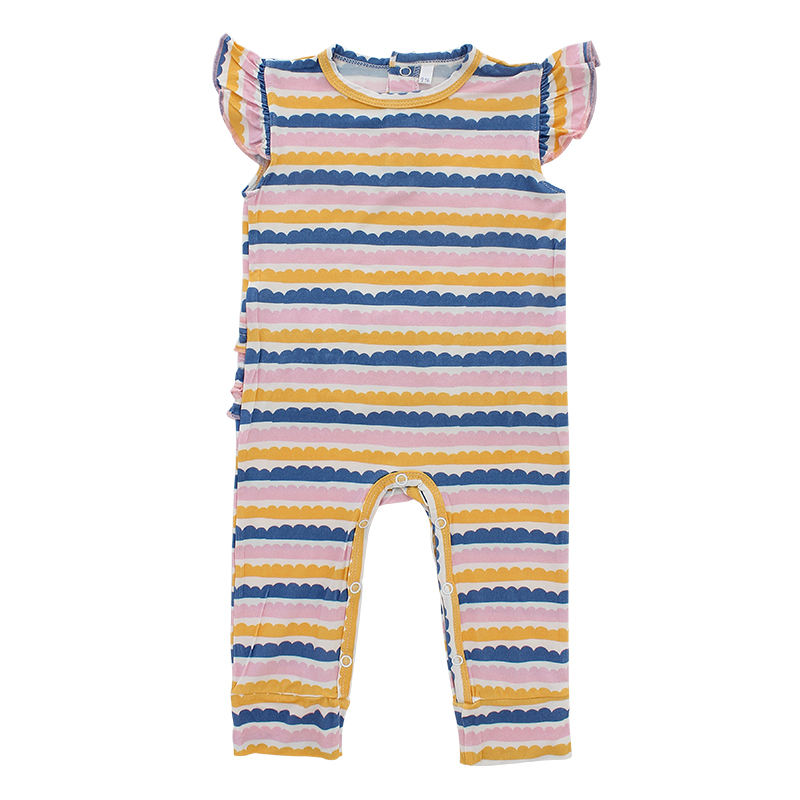 Baby Clothes Summer Style Jumpsuit Sleeveless & Long Pants With Snap Button Romper High Quality 95% Bamboo Fiber 5% Spandex