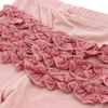 New Hot Selling Toddler Girls Kids Triple Ruffle Pants Pink Customize Color Bamboo Spandex Blend Baby Little Children Pants