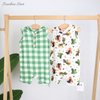 Bamboo Spandex Knitted New Style Sleeveless Hoodie Tank Baby Romper For Boys And Girls Summer Baby Jumpsuit