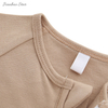 New Arrivals Hot Sale Fashion Beautiful Pattern Knitted Summer Style Short Sleeve Two Way Zipper Baby Romper