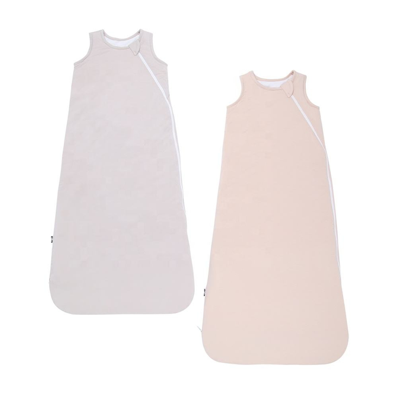 Factory Direct 100% Cotton Sleeping Sack Comfortable Autumn Winter Customize Pure Color Customize Print Baby Sleeping Bag