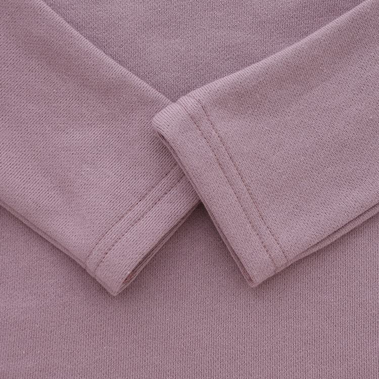 Classic Loose Style Outfit Wholesale Solid Color Sleepwear Bamboo Cotton Long Sleeve T-shirt OEM Custom Design Baby Kids Clothes