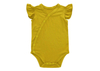 Hot Sale Design Sleeveless Snap Cardigan Baby Jumpsuit Summer Ruffles Sleeves Causal Solid Color Printing Color Baby Romper