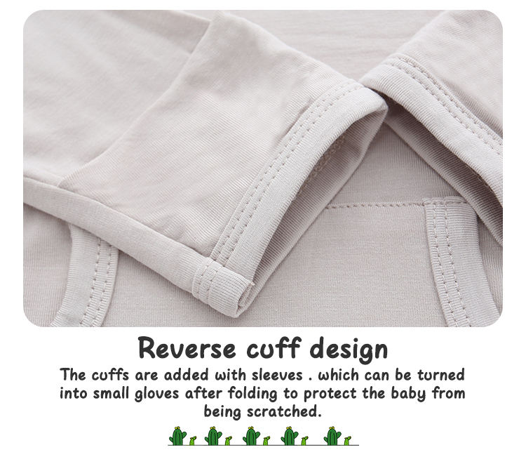 Baby Toddler Autumn Romper Long Sleeve With Pocket And Snap Button Design Solid Color Baby Jumpsuit