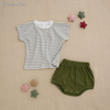 Baby Boys Pajamas Set Lovely Kids Suit Set Factory Direct Bamboo Cotton 2 Pcs Short Sleeve Casual Clothing Set