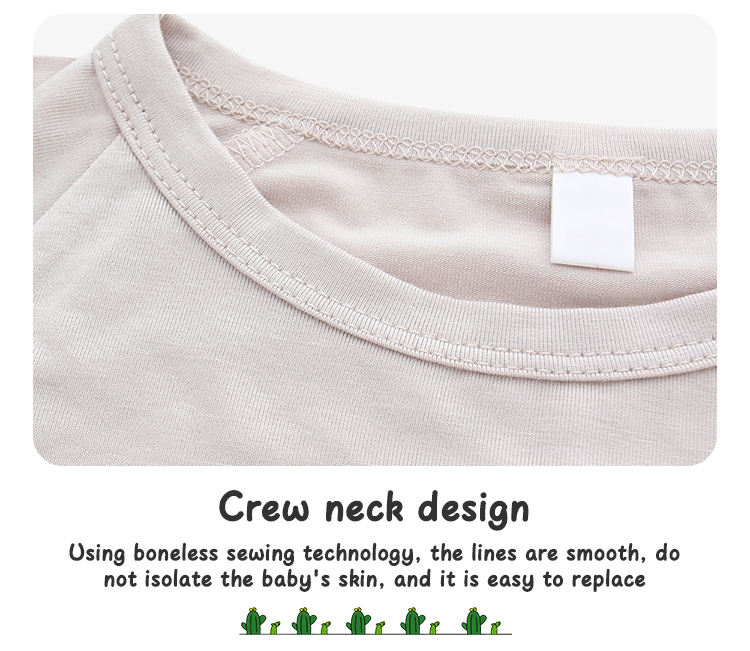 Wholesale Newborn Baby 0-2Years Summer Tops Solid Color With A Little Pocket Design Boy's And Girl's Kids T-shirt