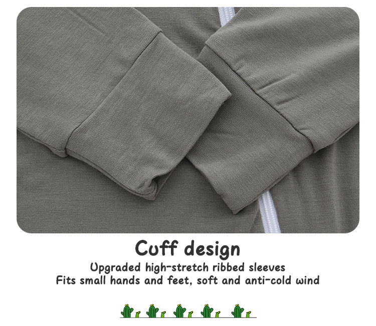 Autumn Winter Newborn Baby & Infant Baby Rompers Solid Color Zipper Style Unisex Boy's And Girl's Baby Suit Romper Set