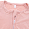 Classic Design Solid Color Baby Body Suit Bamboo Spandex Cotton Zipper Jumpsuits Autumn Long Sleeve Baby Rompers