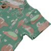 Bamboo Cotton Knitted Baby Boy Spring Summer Clothes High Quality Factory Price Custom Print Romper OEM Logo Sleepsuit