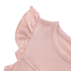 New Arrivals High Quality Hot Sale Customs Solid Color Ruffled Buttons Sleeveless Lovely Baby Girls Dresses