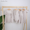Customize Wholesale New Style Summer Color Pattern Sleeveless Lovely Suspender Baby Girls Dress Soft Infants Clothing
