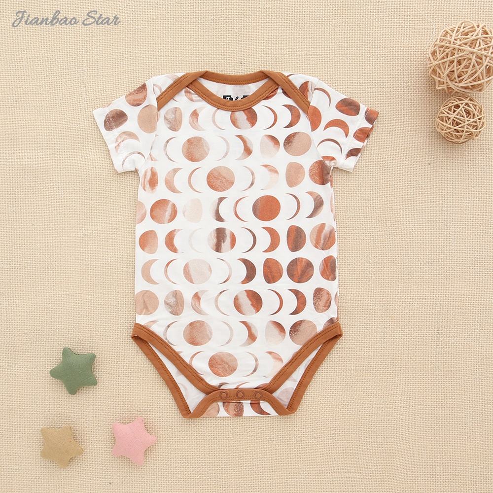 OEM Service Factory Manufacture Best Summer Bamboo Baby Clothes Onesie Custom Printed Designs Baby Rompers