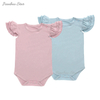 Wholesale Sleeveless Baby Romper Bamboo Spandex Cotton Material Clothing Cute Lovely Baby Jumpsuit in Solid Color Design